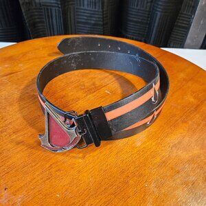Assassin’s Creed RARE RED Silver Belt Buckle Video Game belt buckle 2018